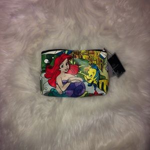 Disney Little Mermaid Loungefly small makeup bag